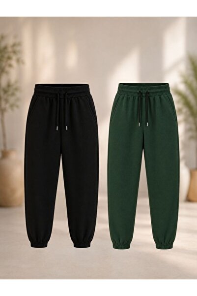cm buseyiz Busekids Unisex Children's 2-Piece Seasonal Sweatpants with Elasti...