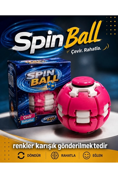 hauswert Stres Topu Duyusal Oyuncak - SpinnBall Stretch Oyuncak 1 Adet