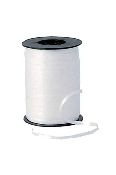 Generic Brand Λευκή Ξυλοκορδέλα για μπαλόνια (500m)