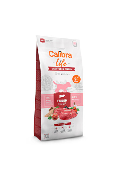 Brit Care Calibra Dog Life Starter & Puppy Fresh Beef 12 kg
