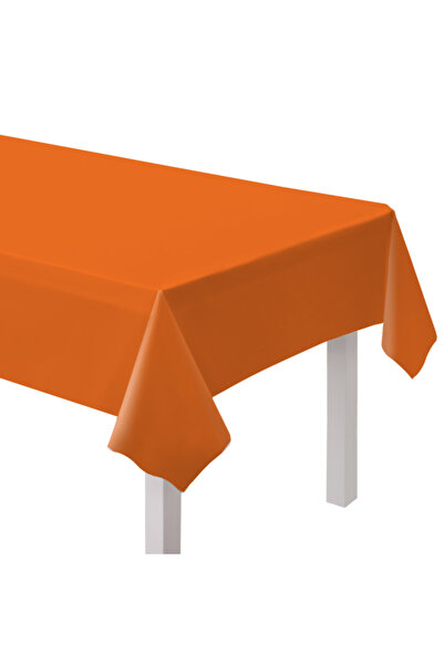 Generic Brand Τραπεζομάντηλο Πορτοκαλί Pumpkin - Χάρτινο (274x137 cm)