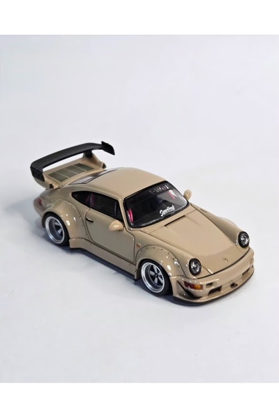 Timemicro 1:64 Porsche RWB 964 Beige