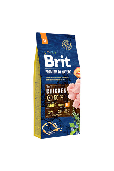 Brit Care Brit Premium by Nature Junior M 15 kg