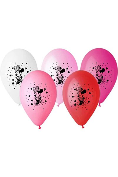 Generic Brand 12" Μπαλόνι τυπωμένο Minnie Mouse - 25 τεμ