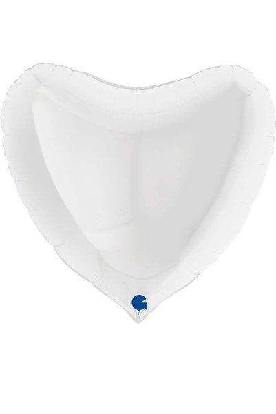 Generic Brand 36" Μπαλόνι Λευκή Καρδιά