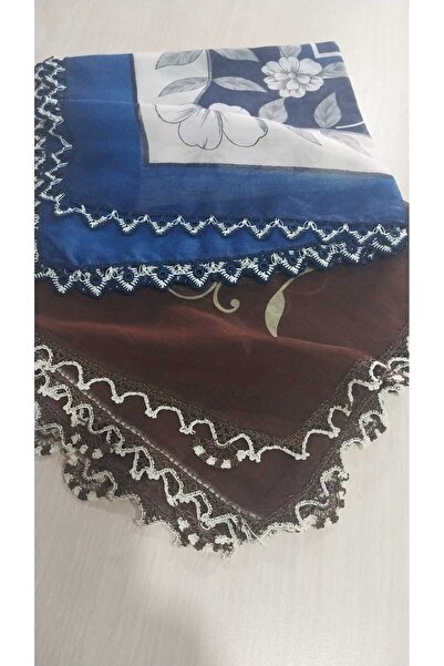 Papatyam 100 X 100 Polyester Blended Crochet Dowry Bag 2 Pieces Embroidered Yeme