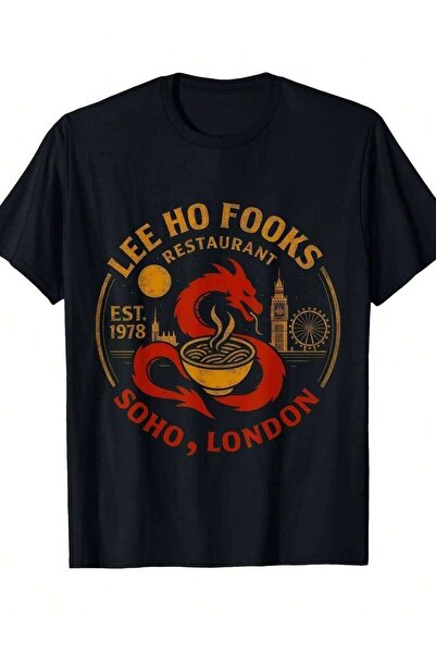 26LIK Featured Ad Li Fu Ke Vintage Chinese Restaurant Humorous Adult Crew Nec...