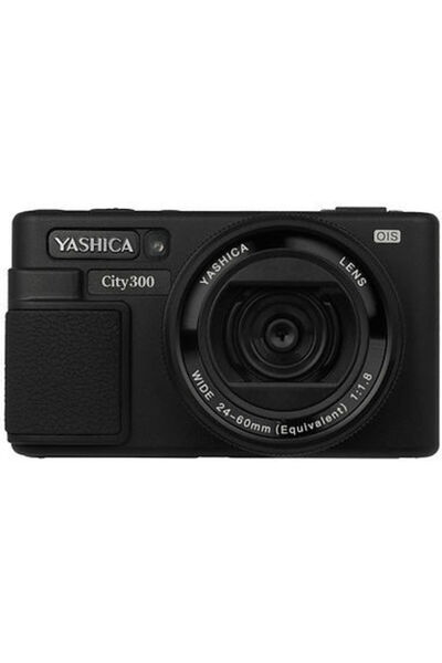 Yashica City 200 Συμπαγής Φωτογραφική Μηχανή Οπτικό Ζουμ 10x Μαύρο