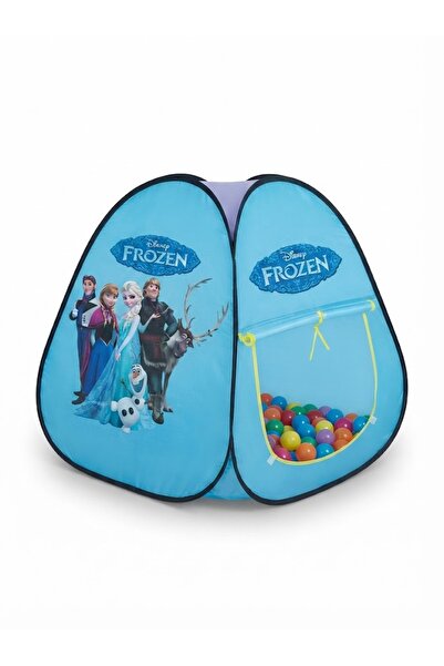 Bionic Disney Frozen Kids Play Tent with Ball Pool – 50-Piece Indoor & Outdoo...