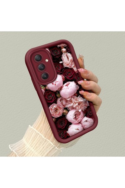 CHICASELUX Samsung Galaxy A34 Compatible Shock-Absorbing Silicone Case with L...