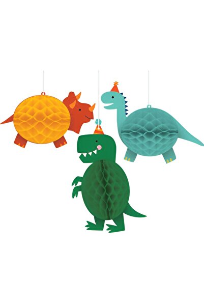 Generic Brand Διακοσμητικά Οροφής Δεινοσαυράκια Dino-Mite (3 τεμ)