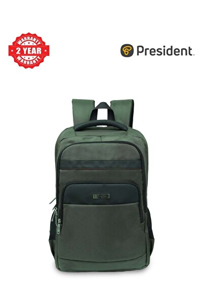 President Stylish & Durable Everyday Premium Carry Backpack - 18" - GREEN