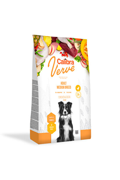 Brit Care Calibra Dog Verve GF Adult Medium Chicken & Duck 2 kg