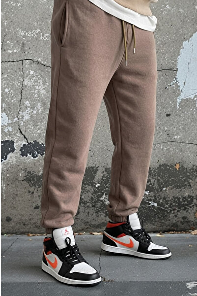 EydaMoon Men's Regular Sweatpants with Elastic Cuffs, 3 Thread Count, Ribbed,...