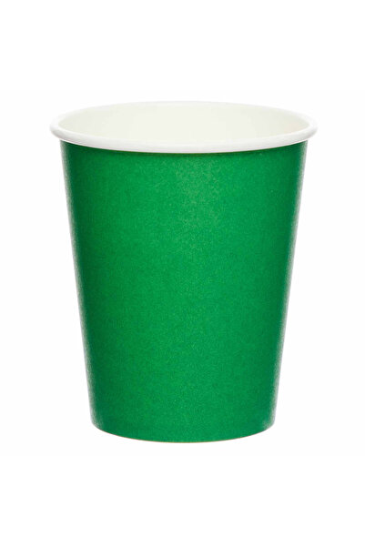 Generic Brand Ποτήρια χάρτινα πράσινα Evergreen (8 τεμ)