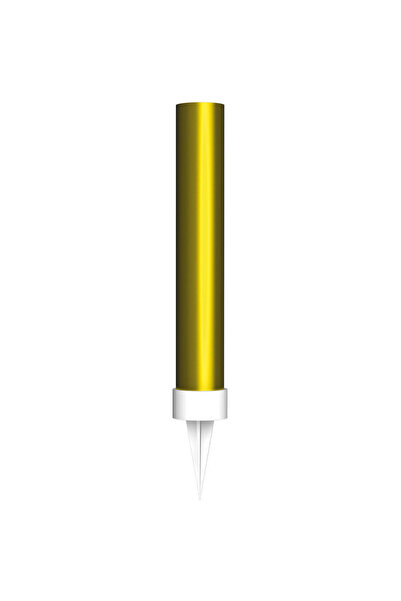 Generic Brand Χρυσός Πυρσός Τούρτας (2 τεμ)