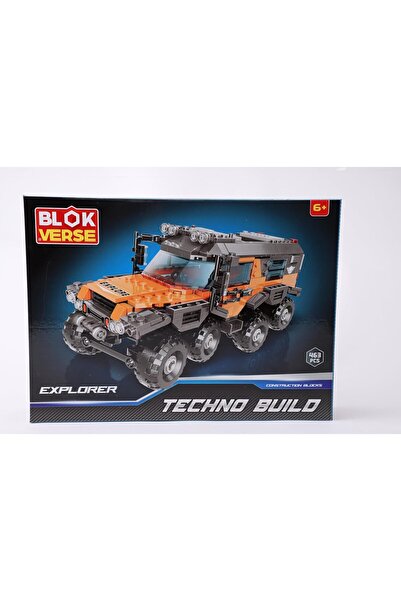 Generic BlokVerse Techno Build Explorer Building Blocks, 463 Pieces Off-Road ...