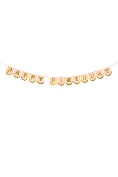 Generic Brand Γιρλάντα Happy Birthday Άλογο Vintage 150cm
