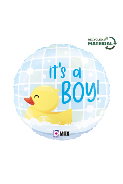 Generic Brand 18" Μπαλόνι γέννησης Παπάκι It's a Boy