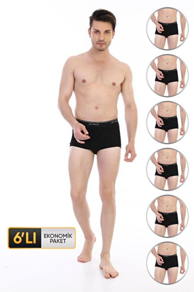 Çift Kaplan Erkek Ribana Klasik Gri Slip 870 6'lı EKonomik Paket
