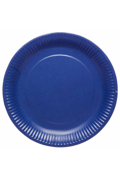 Generic Brand Πιάτα πάρτυ μπλε Blueberry (8 τεμ)