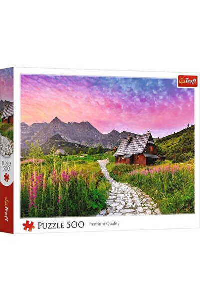 Trefl PUZZLE 500 HALA GASIENICOWA IN MUNTII TATRA