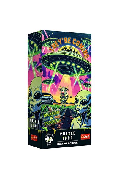 Trefl PUZZLE 1000 PREMIUM PLUS SALA GROAZEI OZN-URI