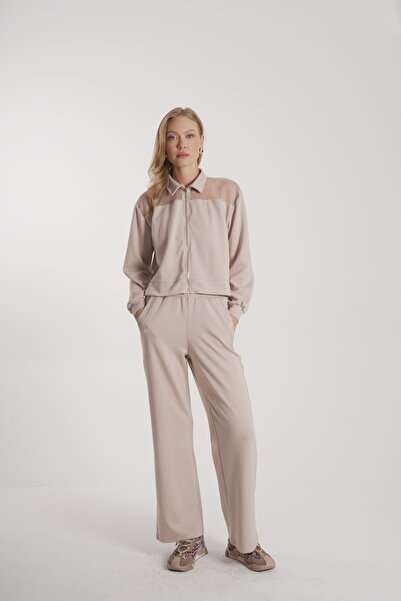 COLORDS Women's Mesh Detail Tracksuit Set