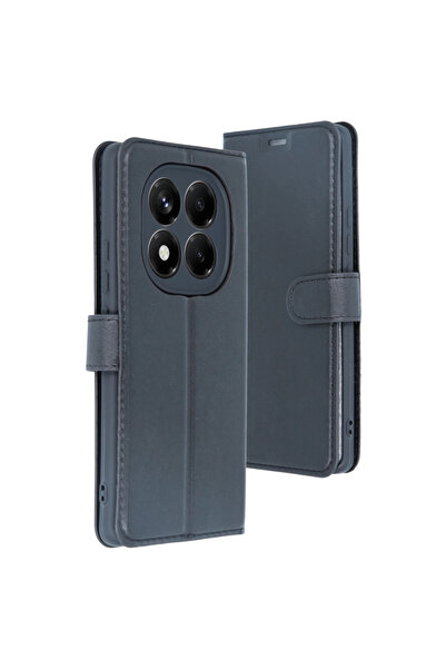 UnDePlus Xiaomi Redmi Note 15 4G / 5G / Poco M8 Kılıf Deri Deluxe Cüzdanlı Ka...