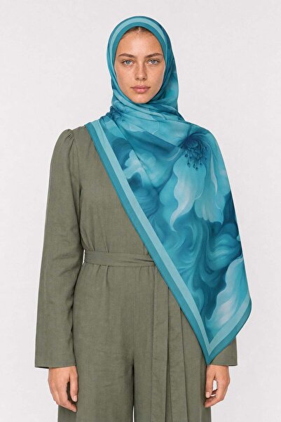 Mooncorn Pure Desen Hebei Silk Shawl