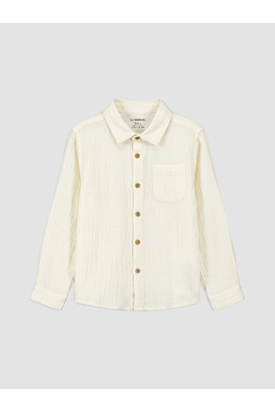 LC Waikiki Regular Fit Muslin Fabric Boys' Shirt