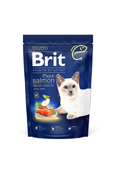 Brit Care Brit Premium by Nature Cat Adult Сьомга 1.5 кг