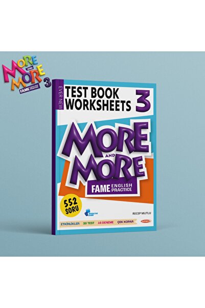 Kurmay Yayınevi 3 MORE&MORE TEST BOOK WORKSHEETS