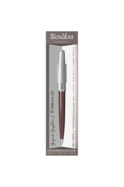 Scrikss 78 Tükenmez Kalem Bordo