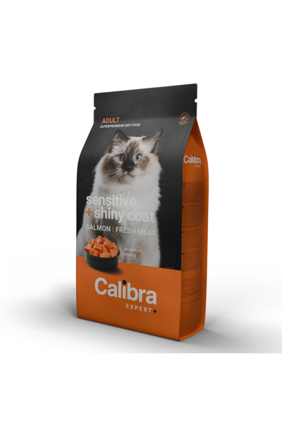 Brit Care Calibra Cat Expert+ Adult Sensitive & Shiny Coat 6 kg