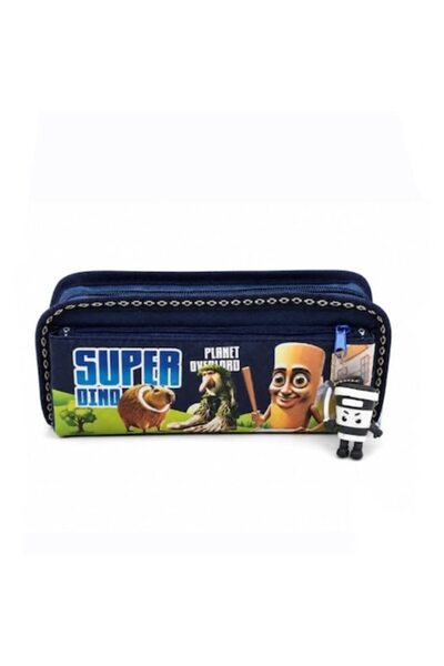 MASHASHOP Penar școlar pentru copii, model italian Brainrot, cu breloc, albas...