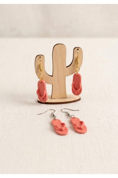 tümsek kadın iç giyim Printed Earring Set (3 Pairs)