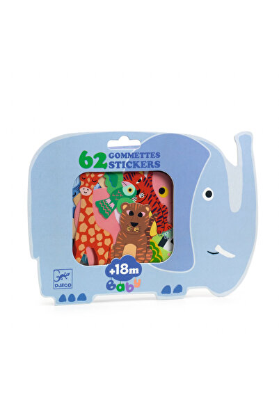 djeco First Stickers Savanna Animals,