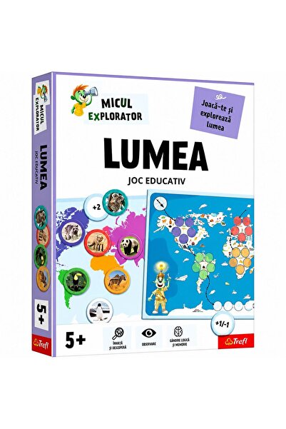 Trefl JOC EDUCATIV LUMEA MICUL EXPLORATOR
