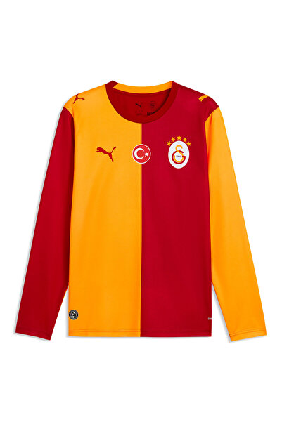 Puma Galatasaray 2026/27 İç Saha Erkek Kırmızı Uzun Kollu Futbol Forma 78499201