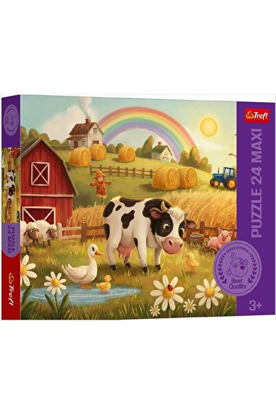 Trefl PUZZLE 24 MAXI VACUTA LA FERMA