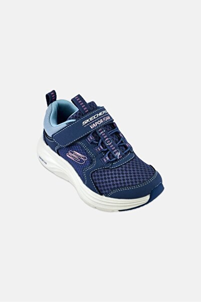 SKECHERS Toddlers Boy Vapor Foam Velcro Closure Shoes, Slate Blue