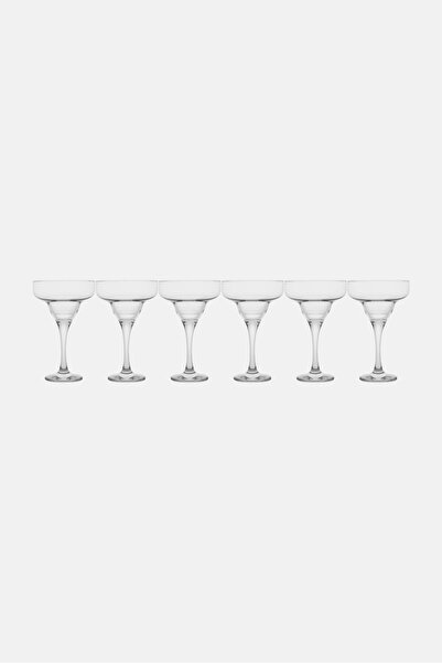 LAV 6 Pieces Misket Magarita Glass, Transparent