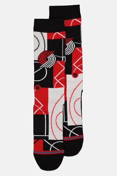 Stance x NBA Men Graphic Print Crew Sock, Multicolor