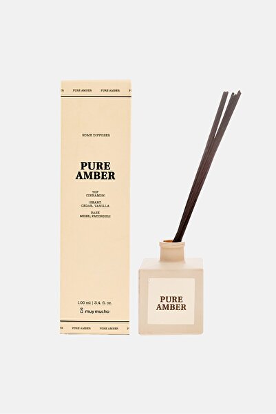 Muy Mucho Mikado Glass Pure Amber Air Freshener 100 ml