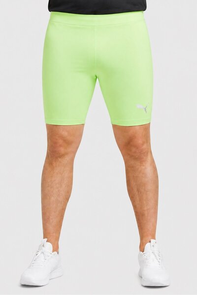 Puma Men Sportswear Fit Baselayer Training Shorts, Neon Green