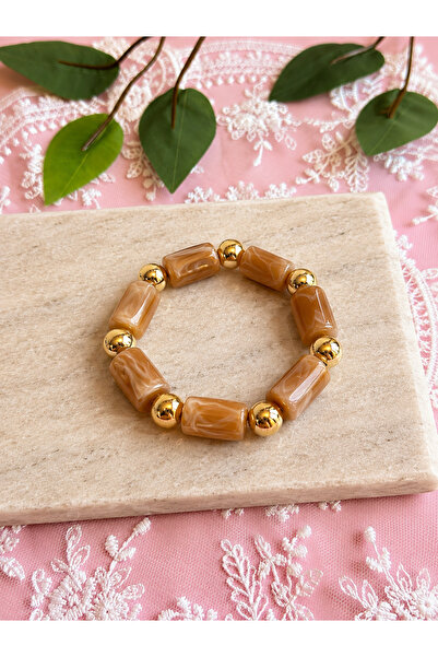 FLAWSOME JEWELRY STORE Elastic Natural Stone Summer Bracelet Handmade Special...