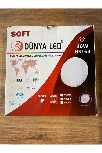 DÜNYA LED 36W SIVA ÜSTÜ LED PANEL (2Lİ PAKET)