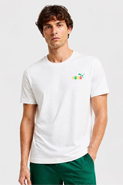 Puma Graphic Print Round Neck T-Shirt