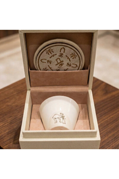 AMAD CRAFT Artisanal Espresso Cup with Coaster featuring Foundation Day Logo ...